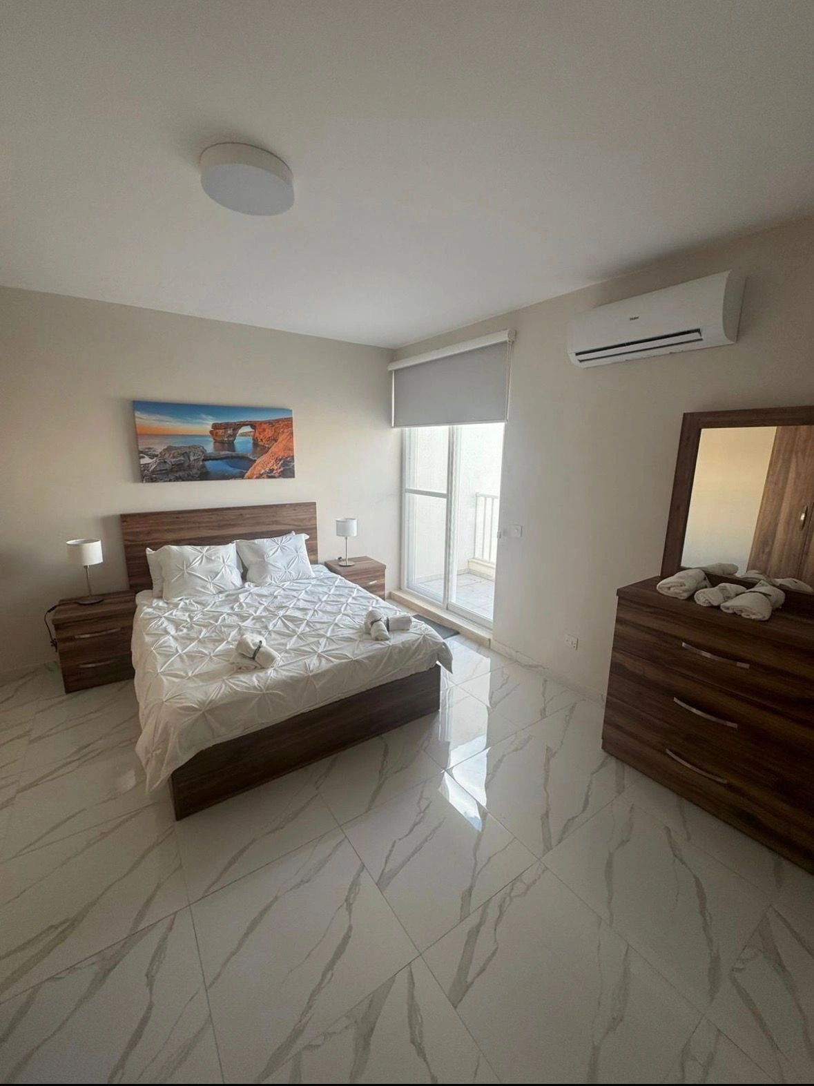Camera da letto appartamento Sliema